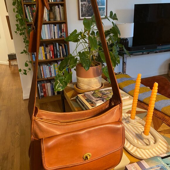 RARE: Vintage Coach Taft Bag 9980 in British Tan - Picture 2 of 8